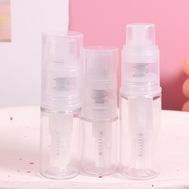 Dry Powder Spray Bottle Refillable Atomizer Baby Powder Dispenser Detachable Traveling Use Plastic Makeup Cosmetics Sprayer