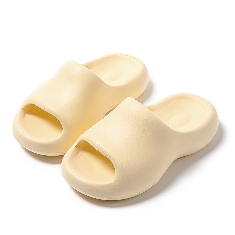 

Весенне-летние новые дышащие прохладные шлепанцы из ЭВА женские для ношения на улице, чтобы усилить ощущение наступания на дерьмо, домашние парные шлепанцы для мужчин 40/41 жёлтый