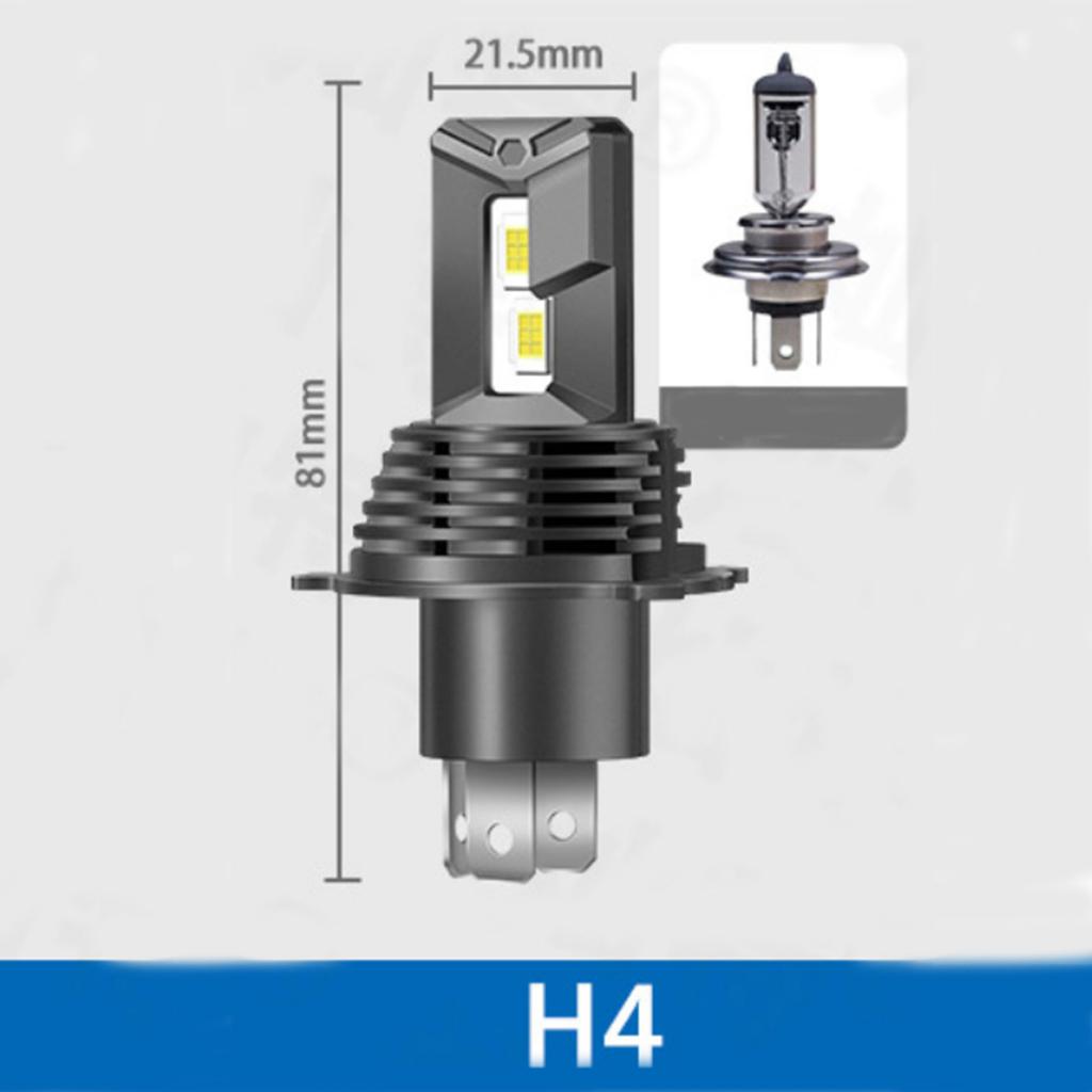 2Pcs Canbus H8 H11 LED Light Bulbs 2800LM High Power LED Car Headlight Lamp 9012 9006 H4 Hi Lo Beam CSP Chip