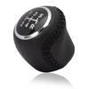 For Fiat Linea Car Gear Knob Shift Leather Gear Head Upgrade Car Interior Black Easy InstallationGood Product