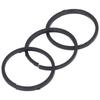 3Pcs Sealing Ring Set Rubber Sealing Gaskets Cam Adjuster Seals for 4 Cylinder Gasoline Engine