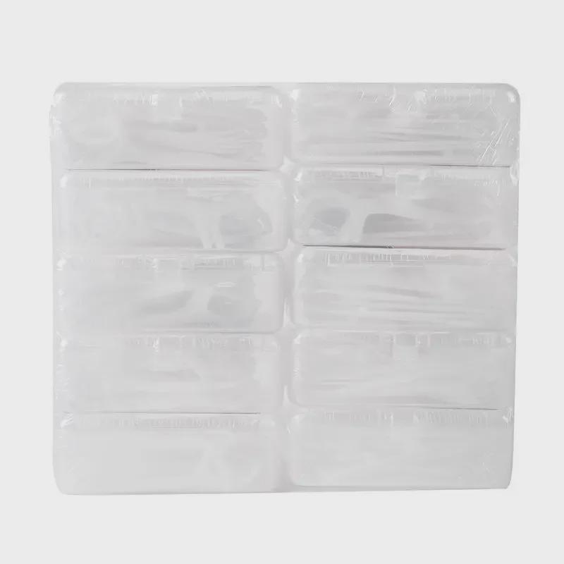 Ultra-Fine Dental Floss Sticks Family Pack - 50 Pieces in Portable Box