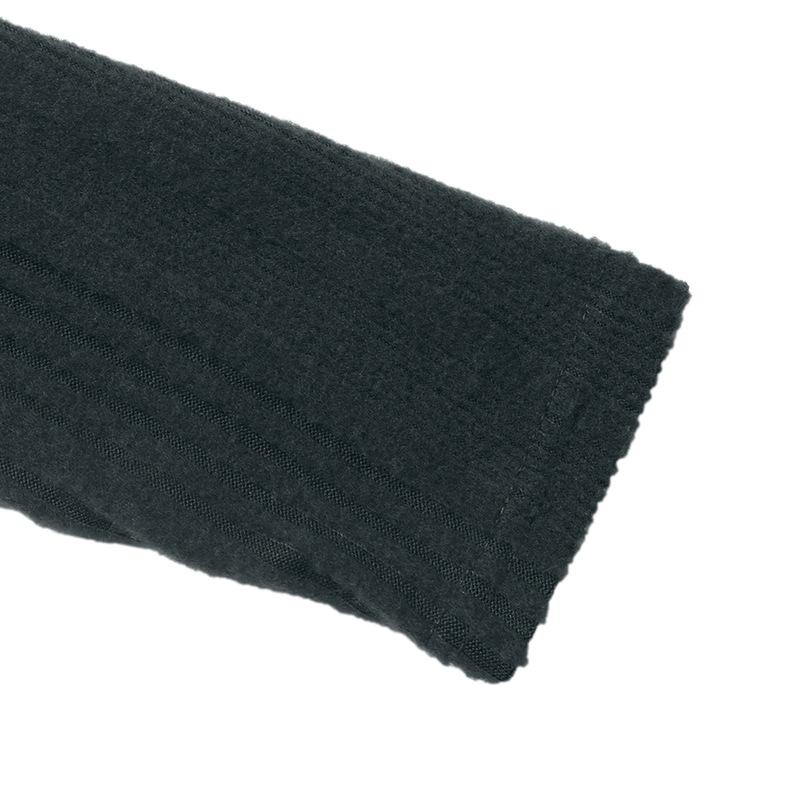 YYFS Women's Fashion Fall Winter Solid Color Print Long Sleeve O-Neck High Waist Casual Dresses