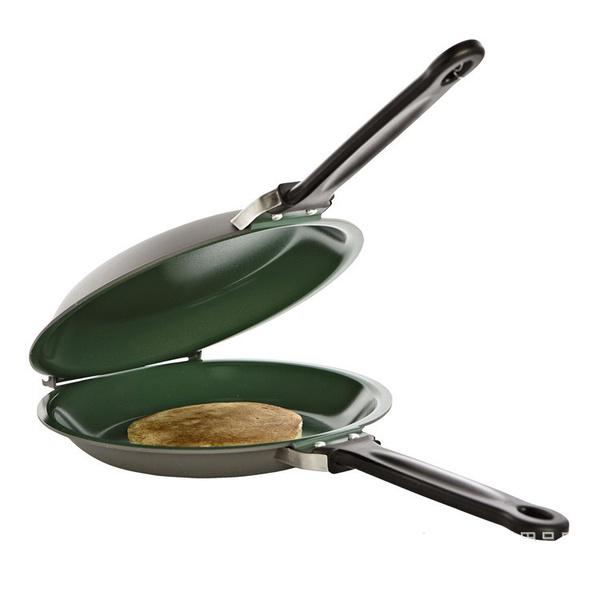 As Seen on TV Flip Jack Pancake maker Ceramic Green NonStick Cookware Pan Home