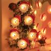 Snowman Christmas LED Garland String Light Merry Christmas Decorations For Home 2025 Cristmas Tree Ornament Xmas Navidad Gifts