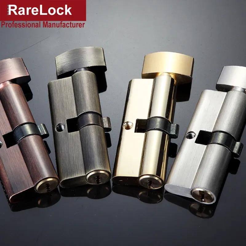 Door Lock Cylinder 4 Color for Bathroom Bedroom Office Hotel Building Hardware DIY Rarelock YP40 G