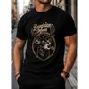 Men's Bavarian Mood Deer Graphic T-Shirt Short Sleeve Crew Neck Vintage Style Soft Cotton Casual Wear For Oktoberfest
