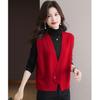 Comfortable And Loose Sleeveless Knit Vest For Women Perfect Springautumn Outerwear