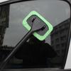Auto Ruitenwisser Schoonmaakborstel Set, Lange Steel Ramenwasser met Microvezel Pad, Interieur Auto Glas Schoonmaakhulpmiddel voor Voorruit en Ramen