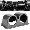 52mm2in 2Hole Gauge Mount Holder Universal Carbon Fiber Style Car Dash Meter Pod