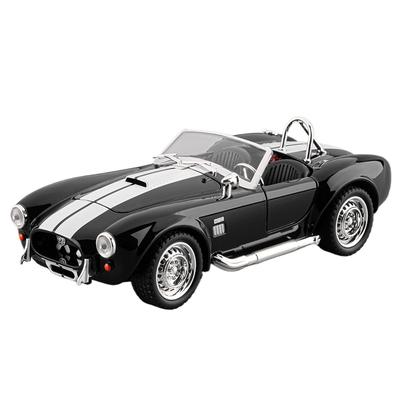 1/22 Ford Shelby Cobra 427 S/C Legierung Roadster Sportwagen Modell Diecasts Metall Klassisches Retro Auto Fahrzeuge Modell Sound Licht Kinder Geschenke