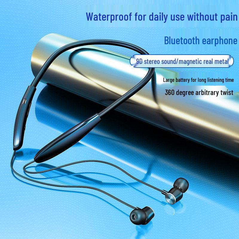 Universal Wireless Sports Neckband Headset - Long Battery Life for Running & Fitness