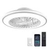 Lampada Ventola da Soffitto Silenziosa da 20 Pollici 110V-220V Lampada Ventola da Soffitto Regolabile a Sei Velocità per Camera da Letto Lampada Ventola da Soffitto Elettrica