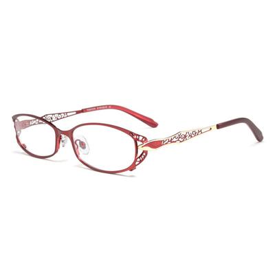 Reven Jate Fashion Reading Eyeglasses Alloy Frame Spectacles Transparent Glasses HD Resin Lens Men Women Reading Eyeglasses