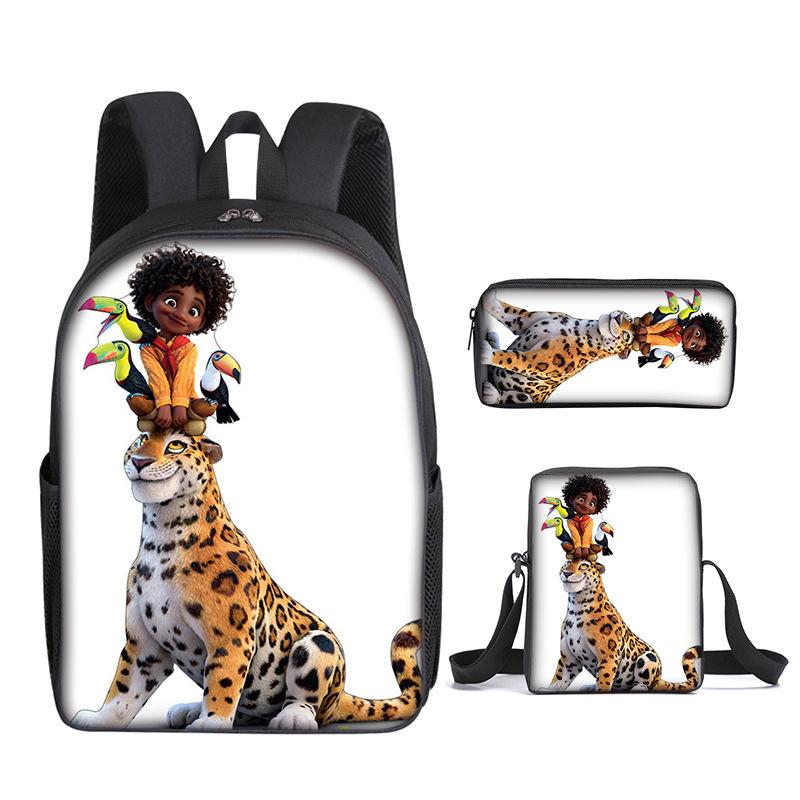Encanto School Bag Magic Full House Elementary And Secondary School Students Anime School Bag Cartoon Backpack
