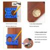 35mm Hinge Hole Locator: Door Panel Hinge Positioning & Drilling Template Board