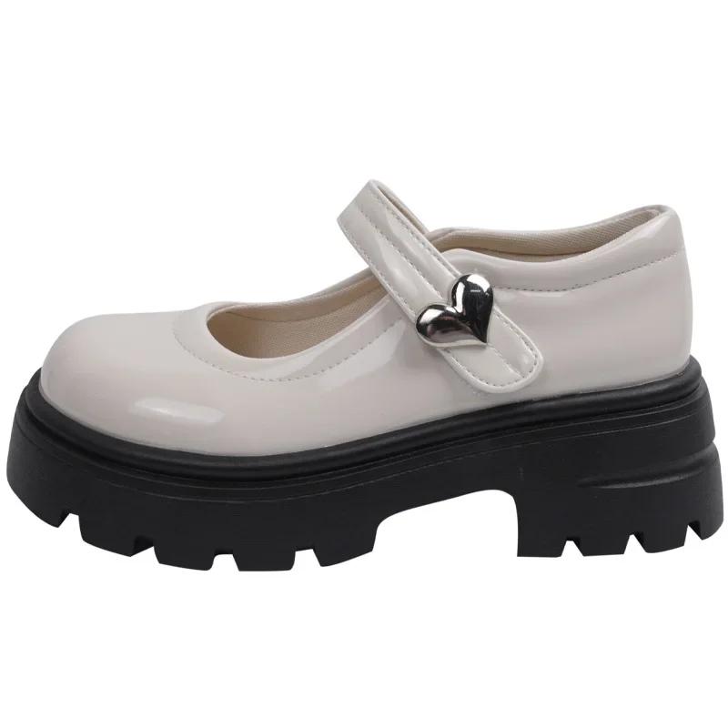 Fashion New Fashion Loafers Women Autumn New Black Slip On Platform Flats Shoes Women Loafers Shoes Casual Designer Leather Oxfords