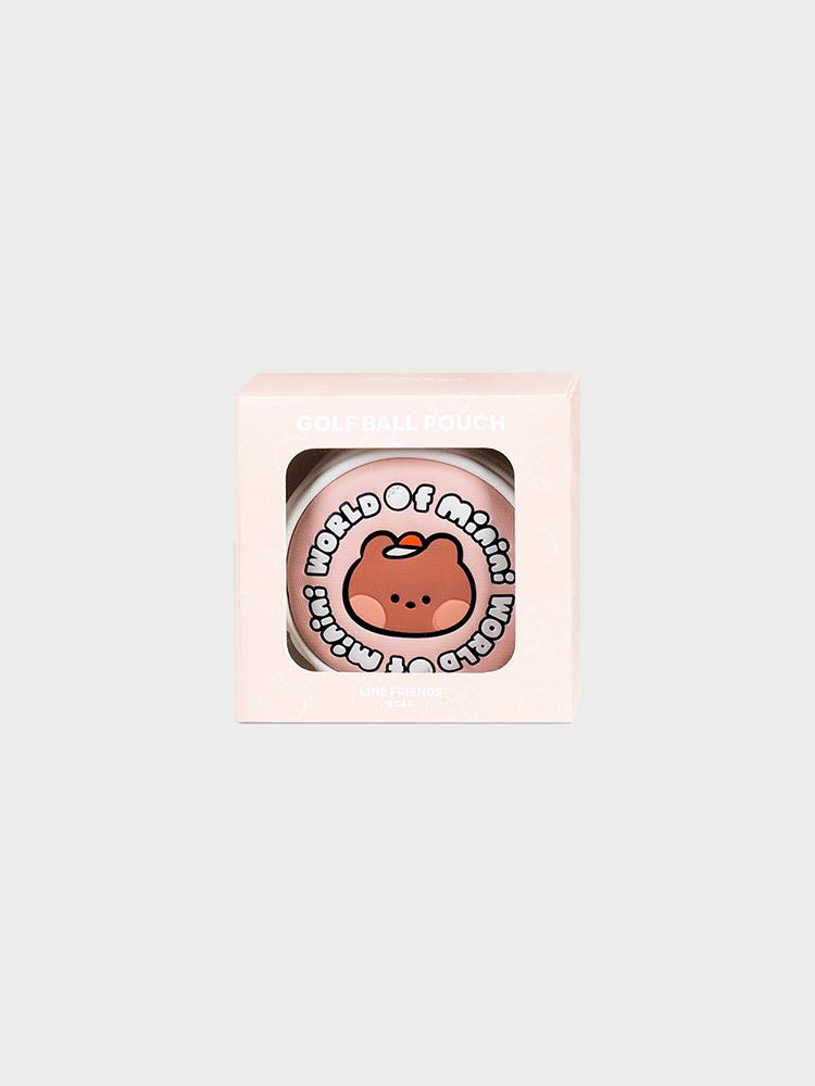 

LINE FRIENDS XXIO Minini Brnini White Golf Ball Pouch