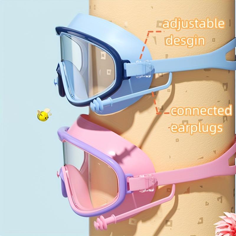 1pc Children's Swimming Goggles, Large Frame Waterproof Anti-fog Swimming Glasses, Fit For Boys And Girls Aged 3-14
