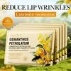 10 Stück Osmanthus Lippenmasken-Set SADOER Kristall-Kollagen-Lippenpflaster Feuchtigkeitsspendend Aufpolsternd Trockene, rissige Lippen Anti-Falten Hautpflege