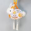 Yousheng DIY Rabbit Lantern Kit for Kids Handmade Plush Rabbit Handheld Lantern for Chinese New Year Mid-Autumn Festival Decoration