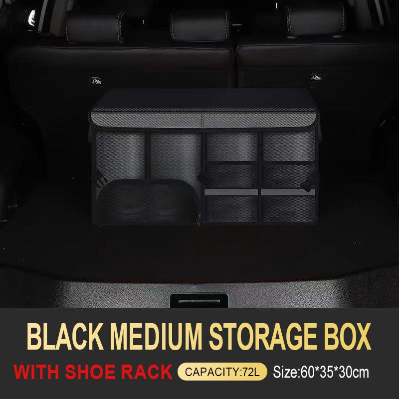 Boîte de rangement pliable pour coffre de voiture, tissu Oxford imperméable, 36L/72L/110L, organisateur de voiture de grande capacité pour le