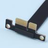 Cavo Riser PCIe 3.0/4.0 X1 Angolo Retto a 90 Gradi Adattatore Cavo di Estensione PCIe Adattatore Scheda Riser PCIe Express Estensore a Nastro