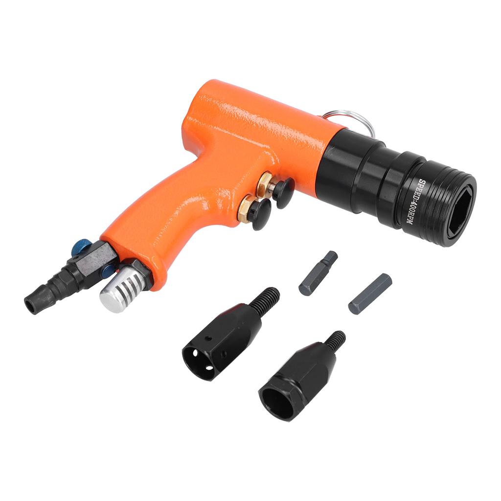 Air Rivet Nut Gun M8 M10 Self Locking Pull Cap Pneumatic Riveting Tool 400rpm KV?7804E