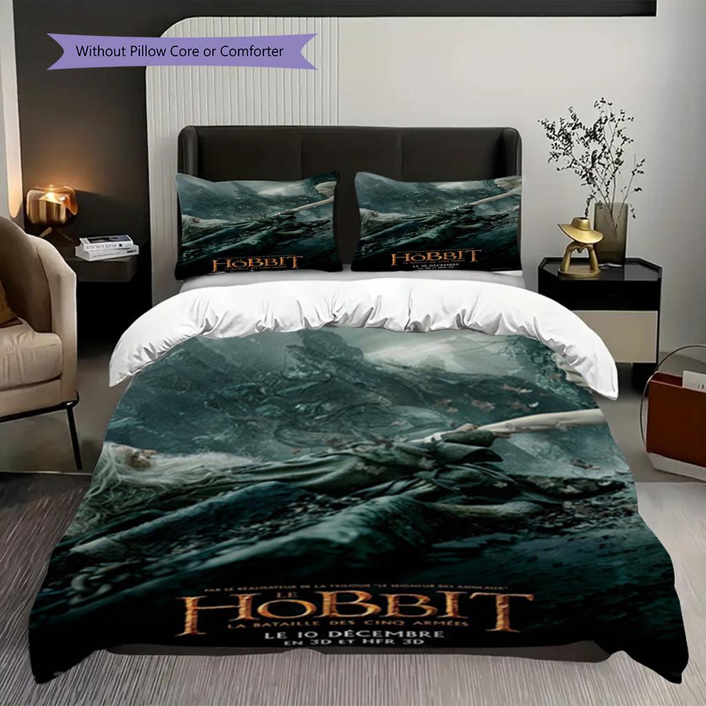 Hobbit Journey Set Bedding 1 Duvet Cover 2 Pillowcase Without Core Duvet Cover And Pillowcase Soft And Comfortable Bedding Set