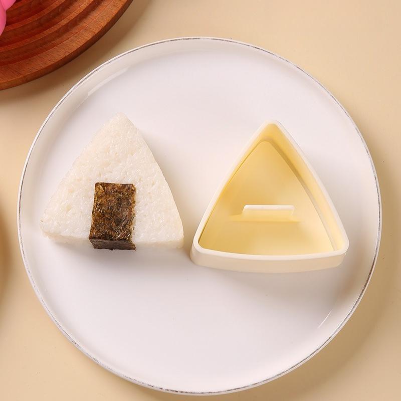 1pc Japanese-Style Triangle Rice Ball Mold Rice Presser Large Triangle Layered Rice Ball Mold DIY Sushi Nori Wrap Tool