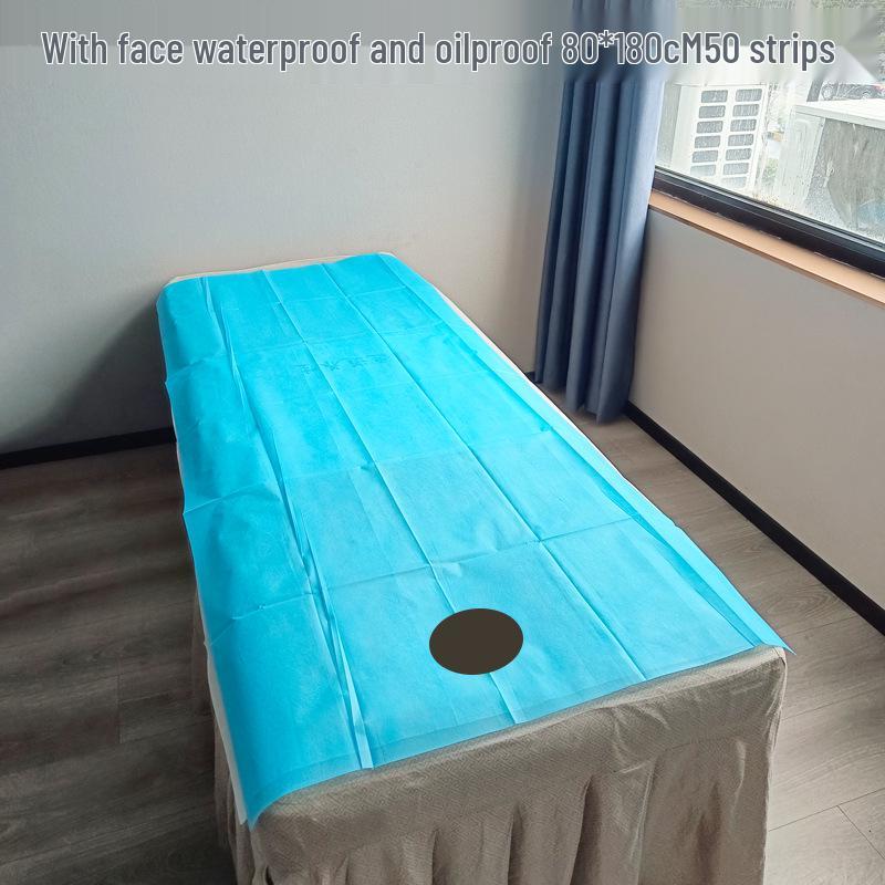 Waterproof & Oil-Proof Disposable Bed Sheets for Beauty Salons & Travel – Thickened, Individually Packaged