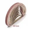 50pcs Sanding Belts Power Suit For File Sander Abrasive 10x330mm Woodworking Metal Burnishing Accessories Aluminium Oxide