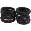 50pcs Black Hair Rope Simple Elastic Hair Band Hair Accessories For Women Ideal Choice for Gifts Haarband Kind  Rubber Bands