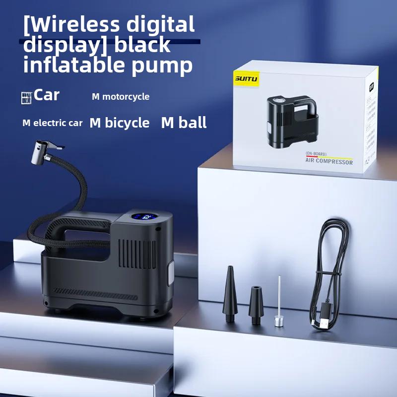 Portable Multi-function Wireless Smart Car Inflation Pump Electric Air Pump Automobile Inflation Electric Air Cannon