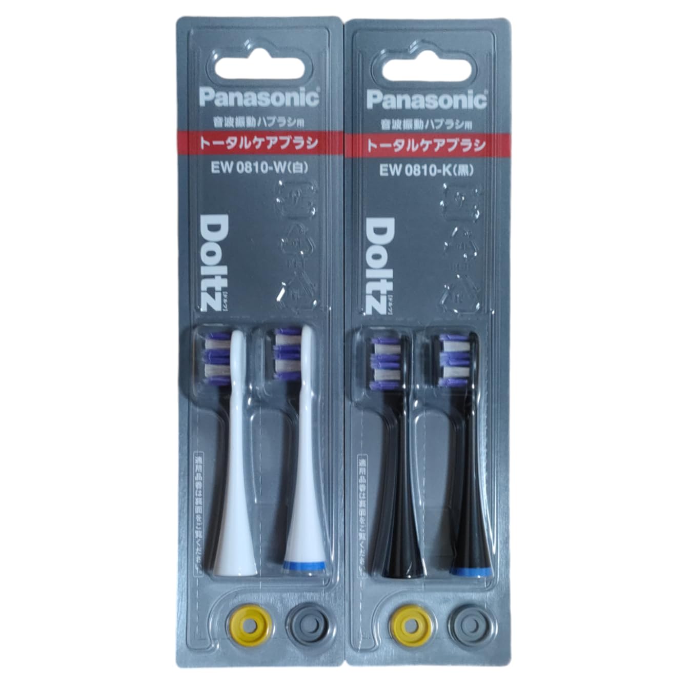 

Набор из 4 штук Panasonic Total Care Brush Set каждого цвета Белый Белый Черный Черный x 1 набор Набор белых 1 набор EW0810-W EW0810-K (2 каждый) (1 /