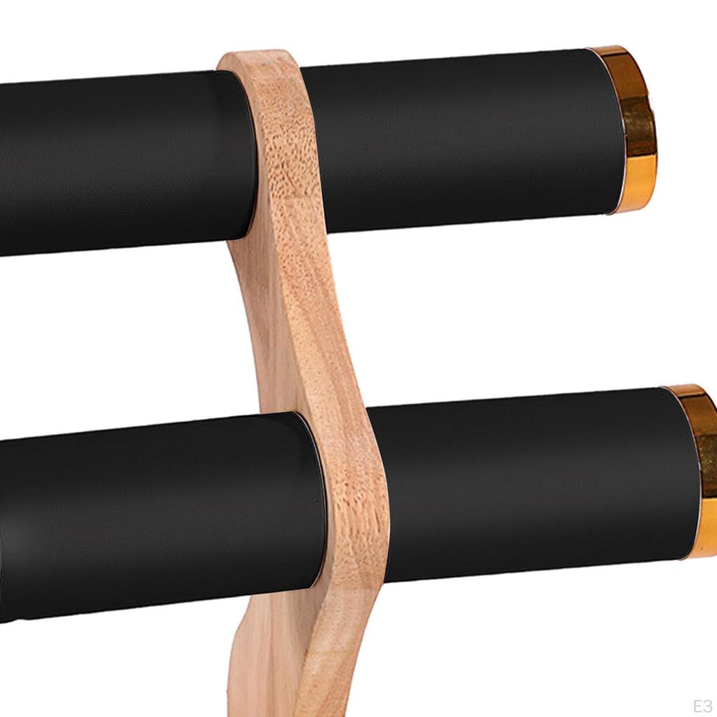 Suport brățară Organizator de depozitare pentru brățare Suport de afișare de sine stătător cu 2 niveluri Ceas pentru