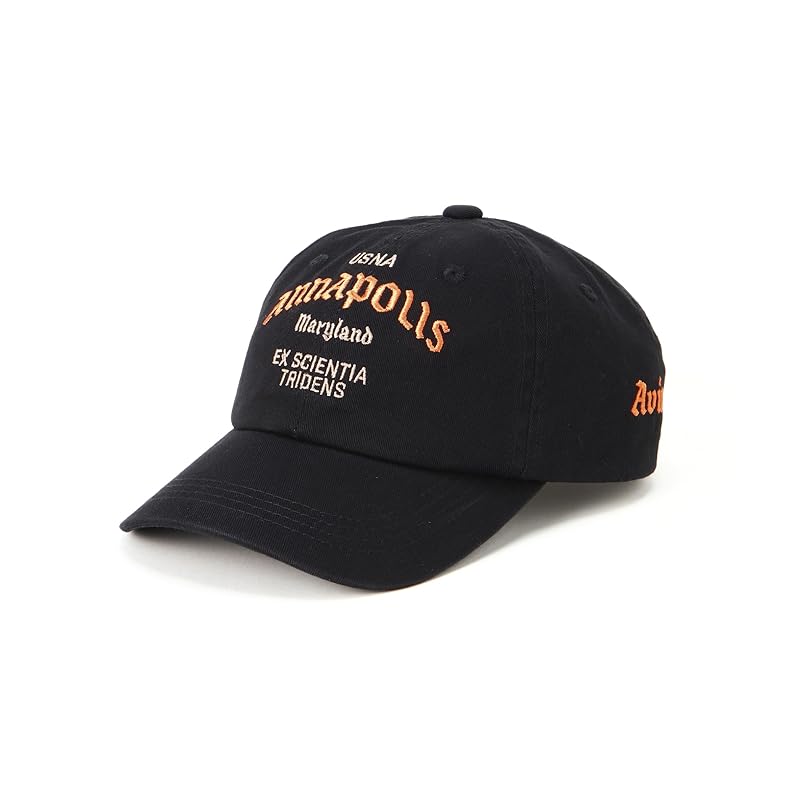 

[Avirex] US NAVY LOGO CAP logo cap men s F 010 black 783-5174005