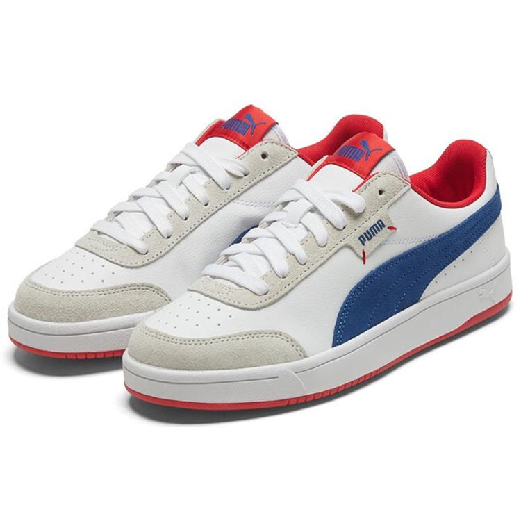 New PUMA Court Legend Lo 'White Blue Red' 371931-05
