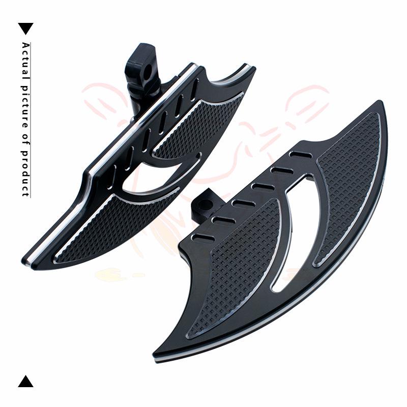 Harley 883/XL1200 Front & Rear Small Blade Foot Pegs - Passenger & Driver Accessories