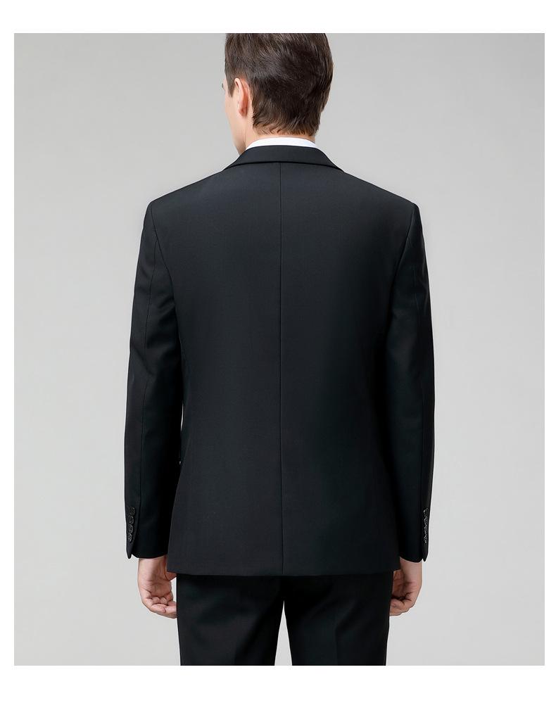 Men's Slim Fit Wool Suit Set for Spring 2025: Business, Wedding, or Banquet Tuxedo, Perfect for Father's Outfit.