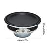High Sensitivity 45mm Circular 4Ohm 5W Speaker with PU Edges and Internal Magnets for Full Ranges Sound
