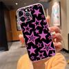 Phone Case Carcasa Funda For iPhone 17 Pro Max Air 16 15 14 13 Pro Max 15 16 Pro 15Plus 16E Star Art Case