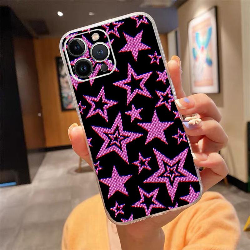 Phone Case Carcasa Funda For iPhone 17 Pro Max Air 16 15 14 13 Pro Max 15 16 Pro 15Plus 16E Star Art Case
