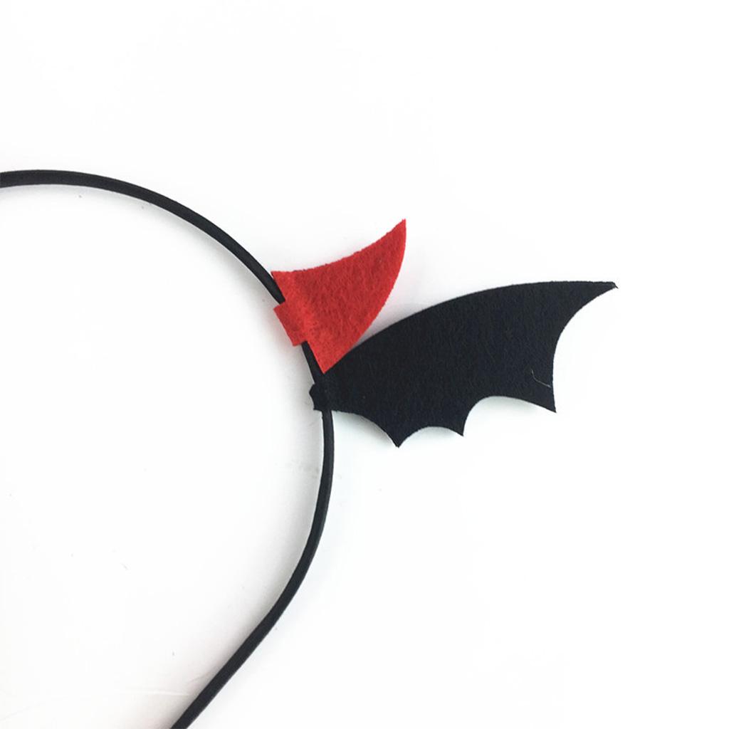 Bat Wing Headbands Halloween Bat Hair Bands Cosplay Party Creative Supplies