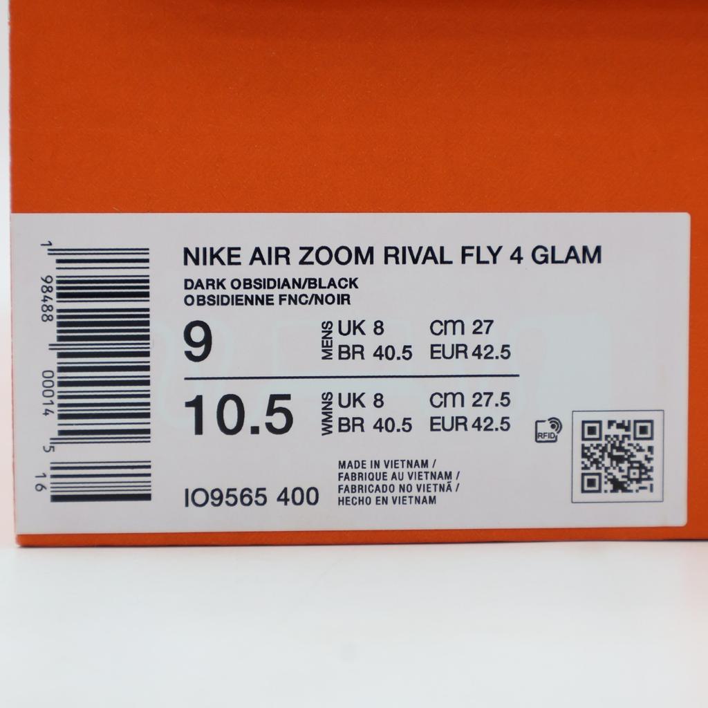 IO9565-400 Nike Air Zoom Rival Fly 4 Dark Obsidian Ghost Green Pink (Men's)