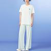 Skechers Sun Protection Pants Solid Color Mid Waist Quick Dry Straight Loose Casual Pants Women Pants Lily-Green L224W069-0215