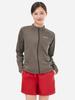 BARREL Women'S Essential Relaxed Fit Zip-Up Rash Guard Deep Beige (B5Swwzr001Dbe)