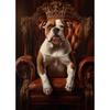 Dog Royal Portrait Alaskan Malamute Basset Hound Bulldog Poster Print Wall Art Pictures Canvas Painting Room Home Decor Gift