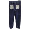 24KARATS Velor pants M Navy Men's Used