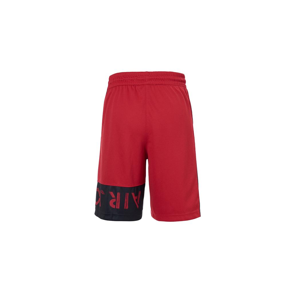 Jordan Jumpman Air 10-Inch Mid-Rise Drawstring Loose Basketball Shorts Men Shorts Black Red CK6832-687